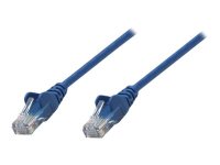 INTELLINET Netzwerkkabel Cat6A S/FTP CU LS0H 0,25m Blau...