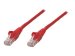 INTELLINET Netzwerkkabel Cat6A S/FTP CU LS0H 0,25m Rot RJ-45 Stecker / RJ-45 Stecker Vergoldete Kontakte