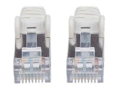 INTELLINET Netzwerkkabel Cat6A S/FTP CU LS0H 2m Grau RJ-45 Stecker / RJ-45 Stecker Vergoldete Kontakte