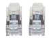 INTELLINET Netzwerkkabel Cat6A S/FTP CU LS0H 2m Grau RJ-45 Stecker / RJ-45 Stecker Vergoldete Kontakte