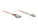 INTELLINET LWL Kabel LC/SC OM1 1m orange 62,5/125um Duplex Multimode