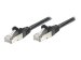 INTELLINET Netzwerkkabel Cat5e SF/UTP 2m CCA Cat5e kompatibel schwarz RJ-45 Stecker / RJ-45 Stecker