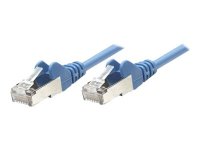 INTELLINET Netzwerkkabel Cat5e SF/UTP 5m blau CCA Cat5e...