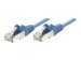 INTELLINET Netzwerkkabel Cat5e SF/UTP 5m blau CCA Cat5e kompatibel RJ-45 Stecker / RJ-45 Stecker