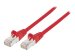 INTELLINET Netzwerkkabel Cat5e SF/UTP 5m rot CCA Cat5e kompatibel RJ-45 Stecker / RJ-45 Stecker