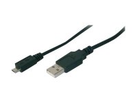 ASSMANN USB Anschlusskabel Typ A - mikro B St/St 1,8m USB...