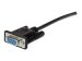 STARTECH.COM 1m Black Straight Through DB9 RS232 Serial Cable - M/F