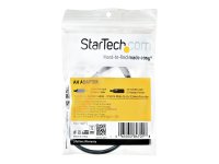 STARTECH.COM Slim Stereo Splitter Cable - 3.5mm Male to 2x 3.5mm Female