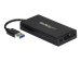 STARTECH.COM USB 3.0 auf Displayport Adapter - Externe Monitor Grafikkarte DisplayLink zertifiziert - Ultra HD 4k - Display Video