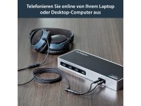 STARTECH.COM 3,5mm Audio Klinke Y Kabel - Headset...