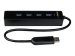 STARTECH.COM 4 Port Portable SuperSpeed USB 3.0 Hub with Built-in Cable