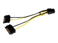 STARTECH.COM 6in SATA Power to 6 Pin PCI Express Video...