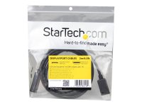 STARTECH.COM DisplayPort to HDMI Converter Cable - 6.5ft 2m - 4K