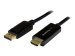 STARTECH.COM DisplayPort to HDMI Converter Cable - 6.5ft 2m - 4K