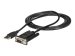 STARTECH.COM 1 Port USB to Null Modem RS232 DB9 Serial DCE Adapter Cable with FTDI