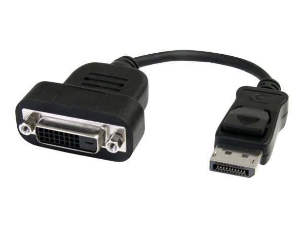 STARTECH.COM Aktiver DisplayPort auf DVI-D Adpater - DP zu DVI Single Link Konverter Stecker/Buchse - 1920x1200