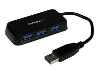 STARTECH.COM ST4300MINU3B 4 Port SuperSpeed Mini USB 3.0 Hub Black