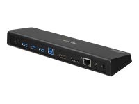 STARTECH.COM USB 3.0 Docking Station - 4K - HDMI / DisplayPort - with Fast Charge / Ethernet / Audio - Universal Docking Station