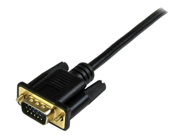 STARTECH.COM 3m aktives HDMI auf VGA Konverter Kabel - HDMI zu VGA Adapter 300cm - Schwarz - 1920x1200 / 1080p