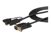 STARTECH.COM 3m aktives HDMI auf VGA Konverter Kabel - HDMI zu VGA Adapter 300cm - Schwarz - 1920x1200 / 1080p