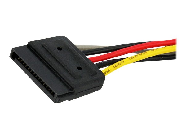 STARTECH.COM 6in SATA Power Y Splitter Cable Adapter - M/F