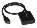 STARTECH.COM ST122HD4KU 2 port HDMI 1.4 splitter cable - USB powered - 4K30