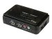 STARTECH.COM 2 Port USB KVM Switch Kit mit Audio und Kabeln - 2-fach USB VGA Desktop Umschalter inkl. Kabel