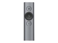 LOGITECH Spotlight Presentation remote control 3 buttons slate