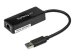 STARTECH.COM USB31000SPTB USB 3.0 to Gigabit NIC Adapter with USB Port