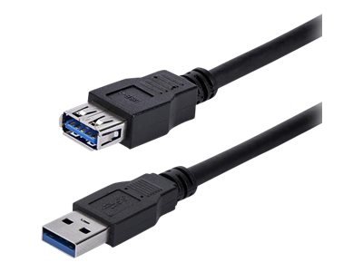 STARTECH.COM 1m Black SuperSpeed USB 3.0 Extension Cable A to A - M/F