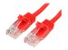 STARTECH.COM 2m Cat5e RJ45 UTP Netzwerkkabel Snagless - Cat 5e Patchkabel - Rot - Stecker / Stecker