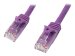 STARTECH.COM 2m Purple Snagless Cat6 UTP Patch Cable - ETL Verified