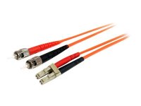 STARTECH.COM 2m Duplex MM Fiber Optic Cable LC-ST