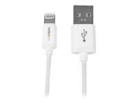 STARTECH.COM 1m 3ft White Apple 8-pin Lightning Connector...