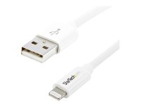 STARTECH.COM 1m 3ft White Apple 8-pin Lightning Connector to USB Cable for iPhone / iPod / iPad