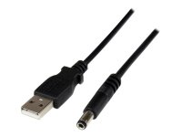 STARTECH.COM USB to 5.5mm Power Cable - Type N Barrel - 1m