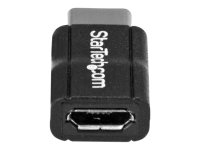 STARTECH.COM USB-C to Micro-USB Adapter - M/F - USB 2.0