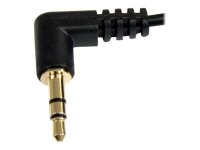 STARTECH.COM 6 ft Slim 3.5mm Right Angle Stereo Audio...