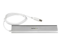 STARTECH.COM 7 Port kompakter USB 3.0 Hub mit eingebautem...