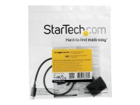 STARTECH.COM USB 3.1 Gen 2 to 2.5in SATA Adapter with Integrated Cable Typ