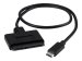 STARTECH.COM USB 3.1 Gen 2 to 2.5in SATA Adapter with Integrated Cable Typ