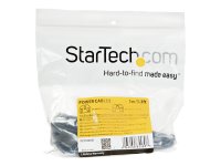 STARTECH.COM 1m Standard Computer Power Cord Extension - C14 to C13