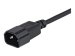 STARTECH.COM 1m Standard Computer Power Cord Extension - C14 to C13