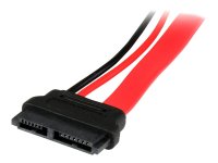 STARTECH.COM 6in Slimline SATA to SATA Adapter with Power...