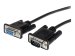 STARTECH.COM 3m Black Straight Through DB9 RS232 Serial Cable - M/F