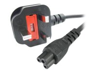 STARTECH.COM 2m Laptop Power Cord - 3 Slot for UK -...