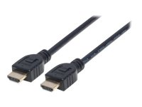 MANHATTAN HDMI-Kabel mit Ethernet-Kanal CL3-zertifiziert...