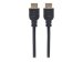 MANHATTAN HDMI-Kabel mit Ethernet-Kanal CL3-zertifiziert zur Wandinstallation HEC ARC 3D 4K60Hz Stecker/Stecker geschirmt schwarz 5m