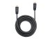 MANHATTAN HDMI-Kabel mit Ethernet-Kanal CL3-zertifiziert zur Wandinstallation HEC ARC 3D 4K60Hz Stecker/Stecker geschirmt schwarz 8m