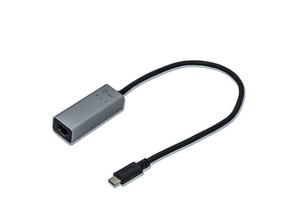 I-TEC USB-C Metal Gigabit Ethernet Adapter 1x USB-C auf RJ-45 LED-Anzeige kompatible mit Thunderbolt 3